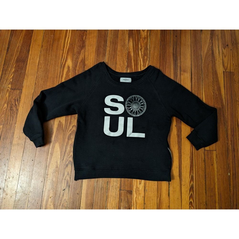 Soulcycle Black Womens Large Crewneck in good condition.